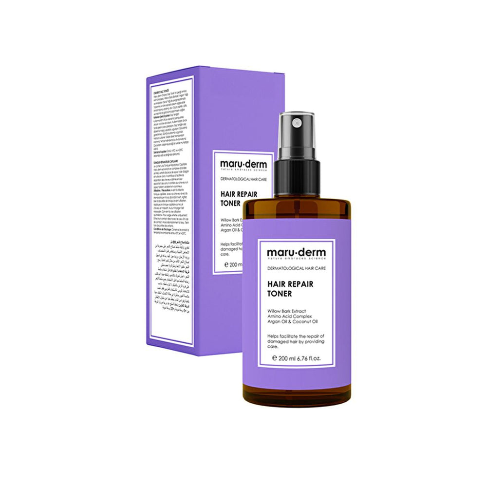 Maruderm Repairing Hair Care Tonic - Nourishes & Repairs Damaged Hair with Argan Oil & Amino Acids - Hair Mask