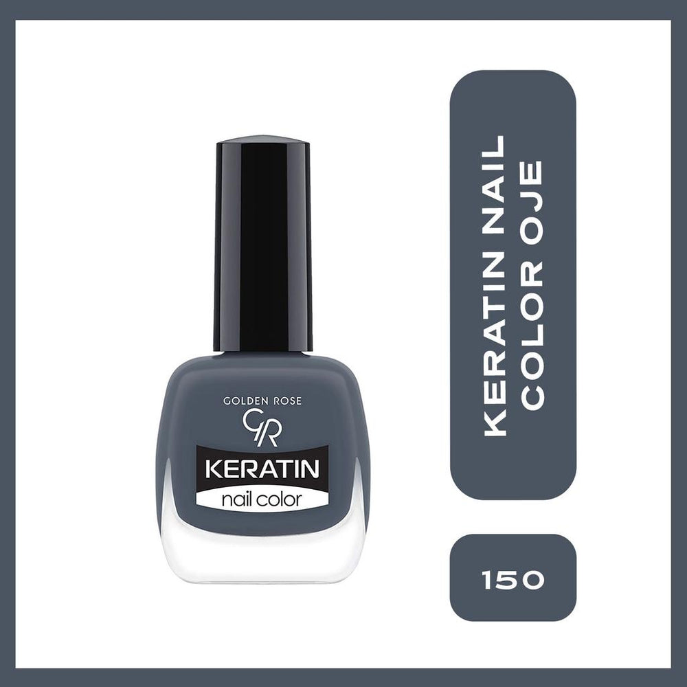 Golden Rose Keratin Nail Color Glossy Finish Polish No: 150 10.5ml