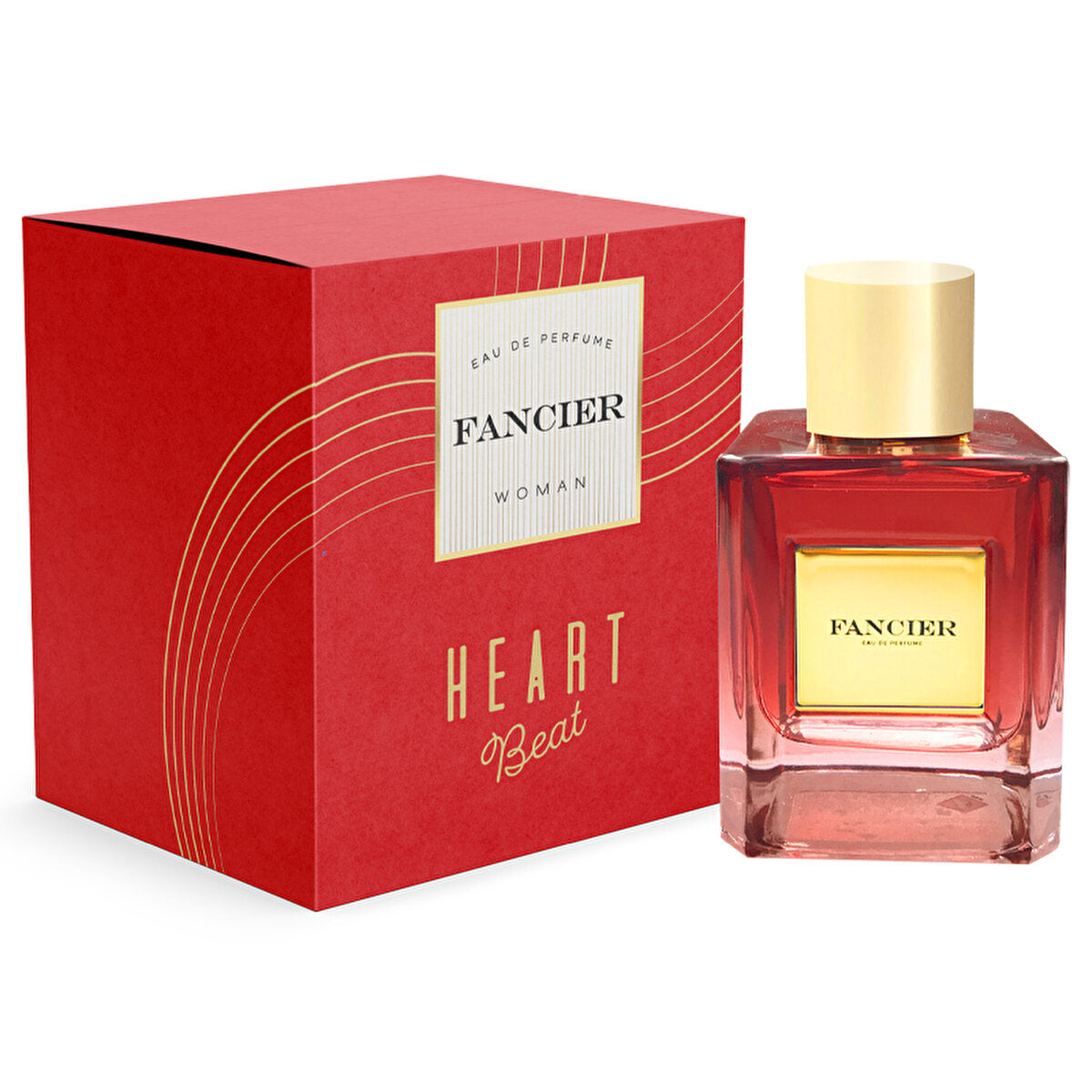 Fancier Heartbeat EDP Women's Perfume 100ml - Refreshing Scent | Elegant - Image #3