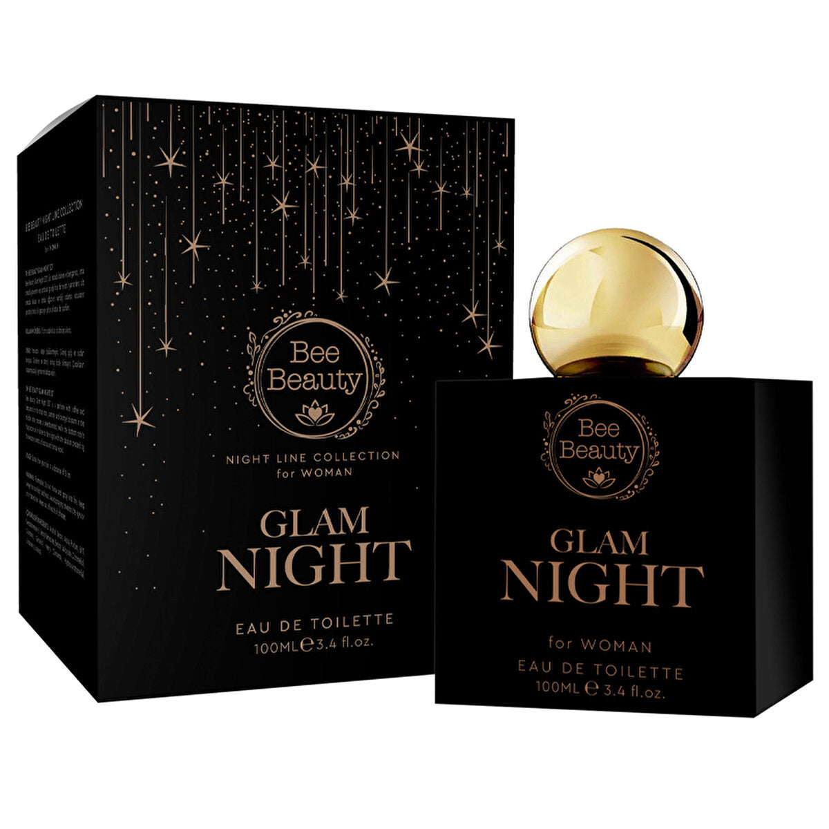 Bee Beauty Glam Night EDT Women's Perfume 3.4oz - Elegant Fragrance | Long-Lasting - Image #1