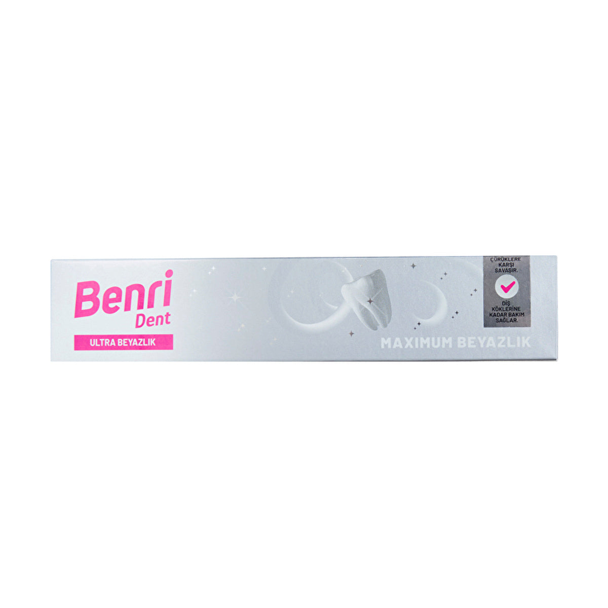 Benri Dent Ultra Whitening Toothpaste 75ml - Strengthens Enamel | Premium Care - Image #2