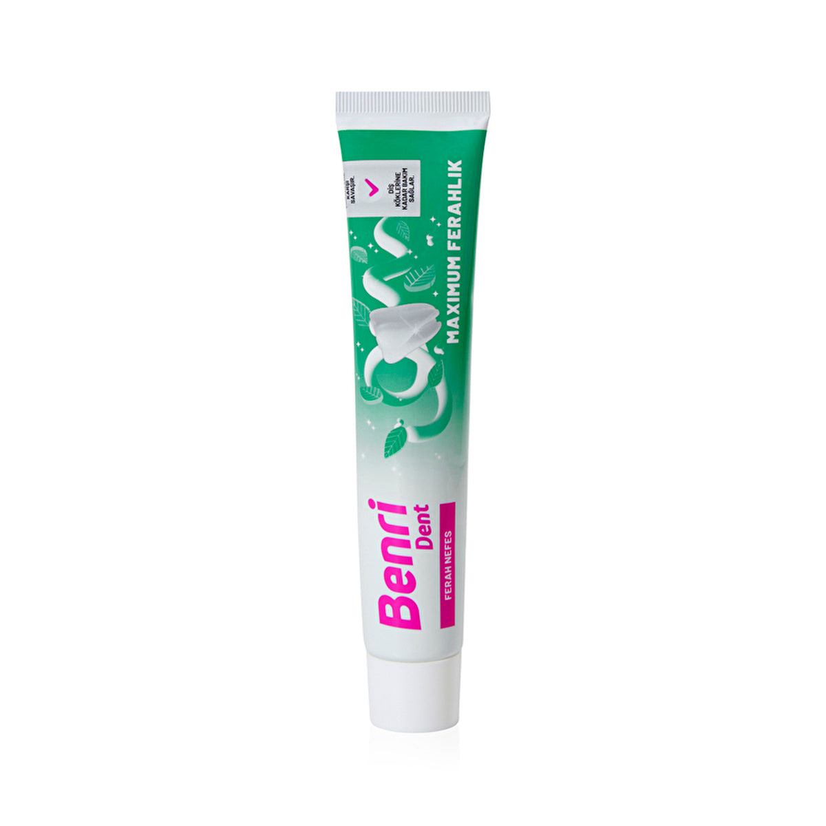 Benri Dent Fresh Breath Toothpaste 75ml - Fluoride Protection | Oral Care - Image #2