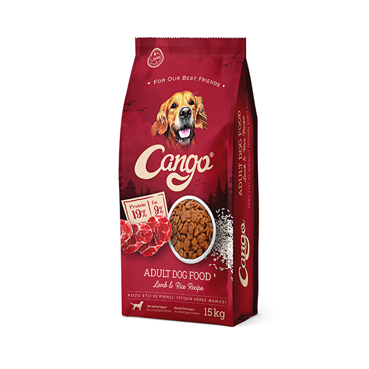 Cango Adult Dog Food Lamb & Rice 33lbs - Premium Nutrition