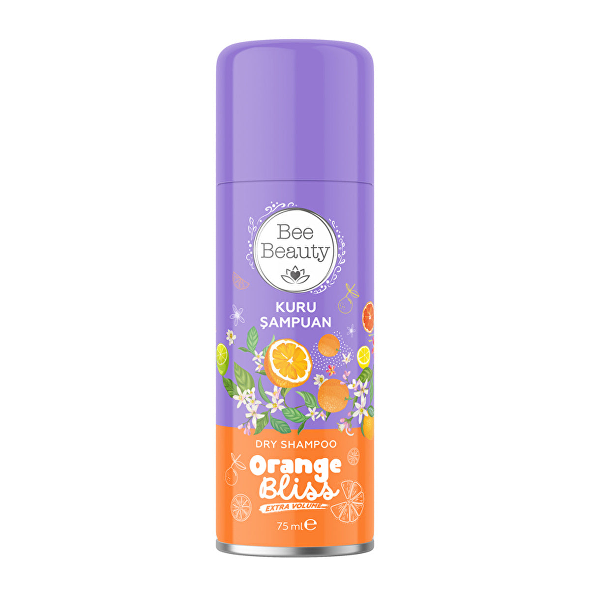 Bee Beauty Orange Bliss Extra Volume Dry Shampoo Travel Size 75ml