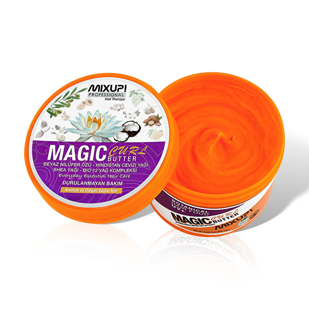 Mixup Magic Butter Curl Hair Care Cream 8.5oz - Vegan & Cruelty-Free