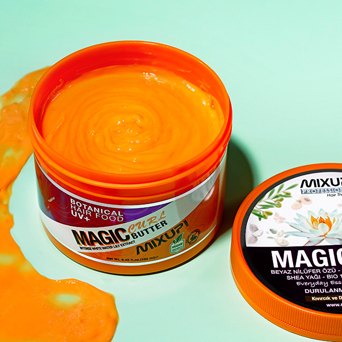 Mixup Magic Butter Curl Hair Care Cream 8.5oz - Vegan & Cruelty-Free