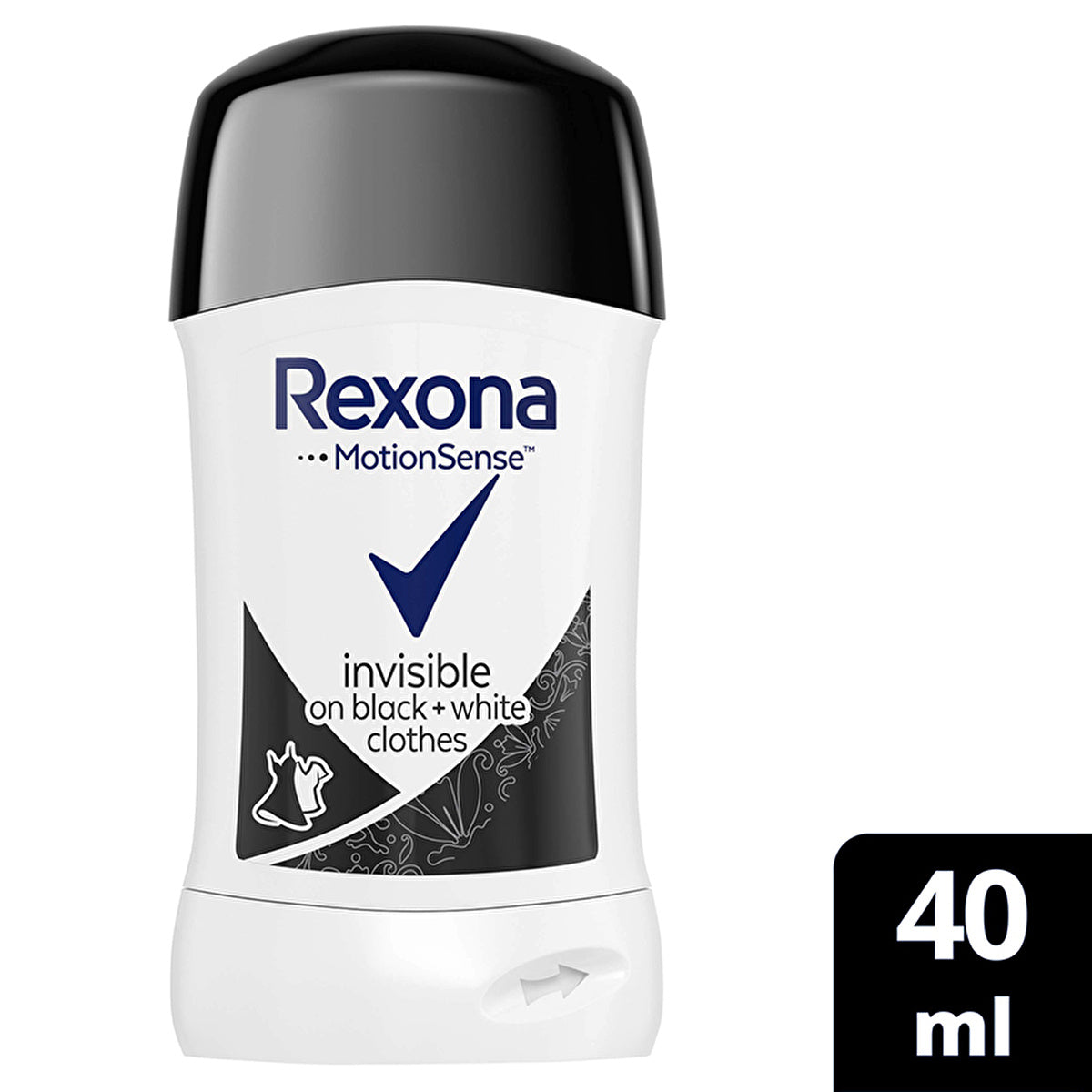 Rexona Women's Deodorant Stick Invisible Diamond 40ml - Long-Lasting Protection | Antiperspirant