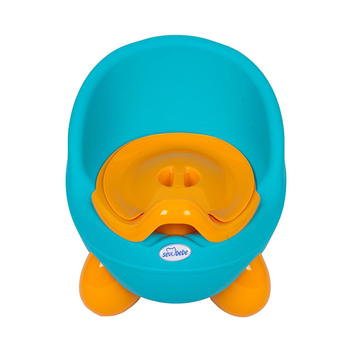 Sevi Bebe Cute Potty - Turquoise | Non-Slip Base &amp; Removable Inner - Image 