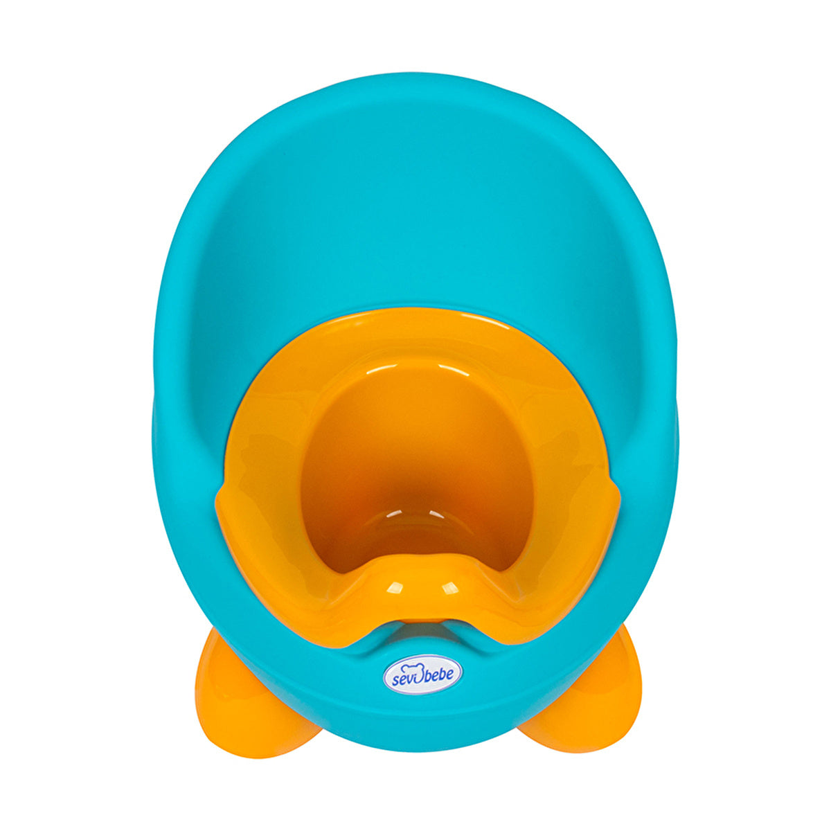 Sevi Bebe Cute Potty - Turquoise | Non-Slip Base & Removable Inner - Image #6