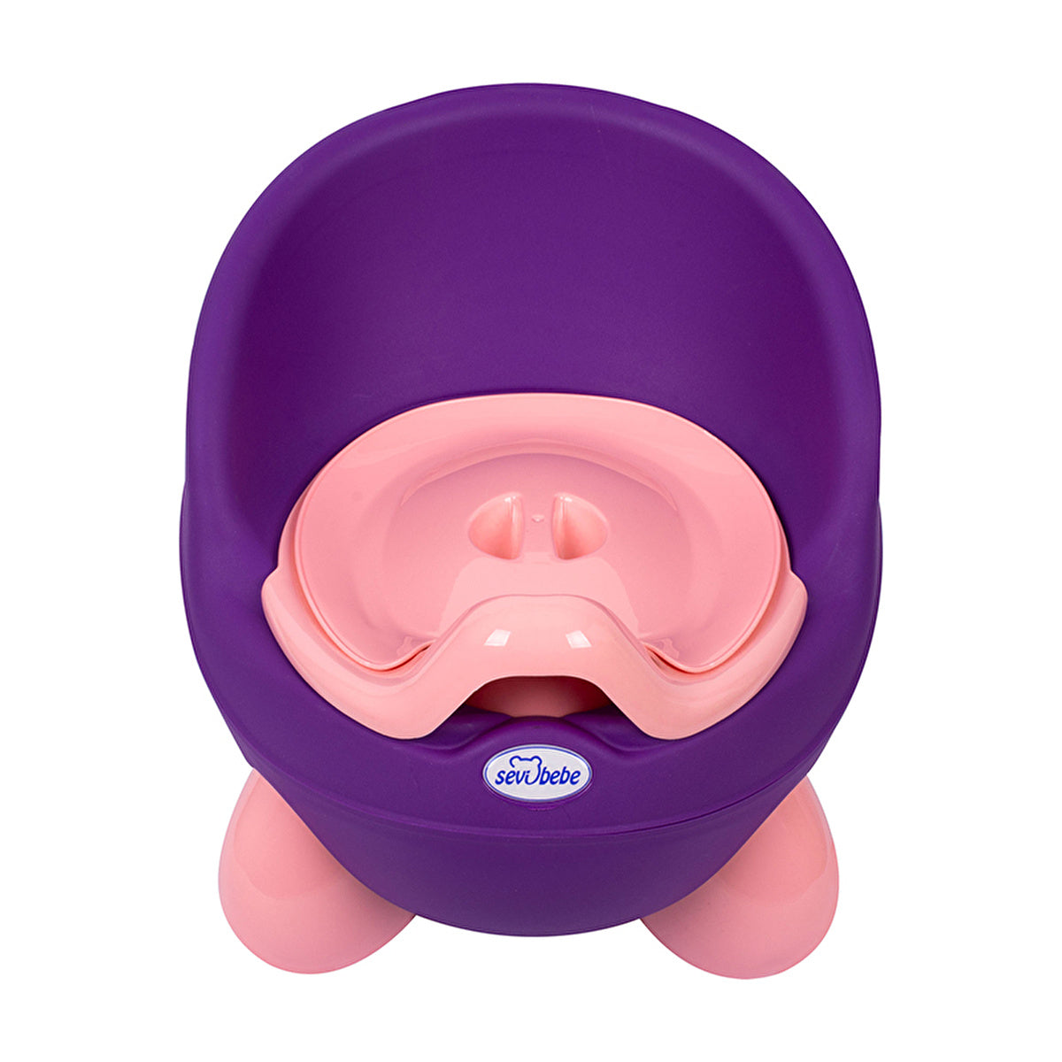 Cute Potty Trainer Purple - Non-Slip Base | Sevi Bebe - Image 