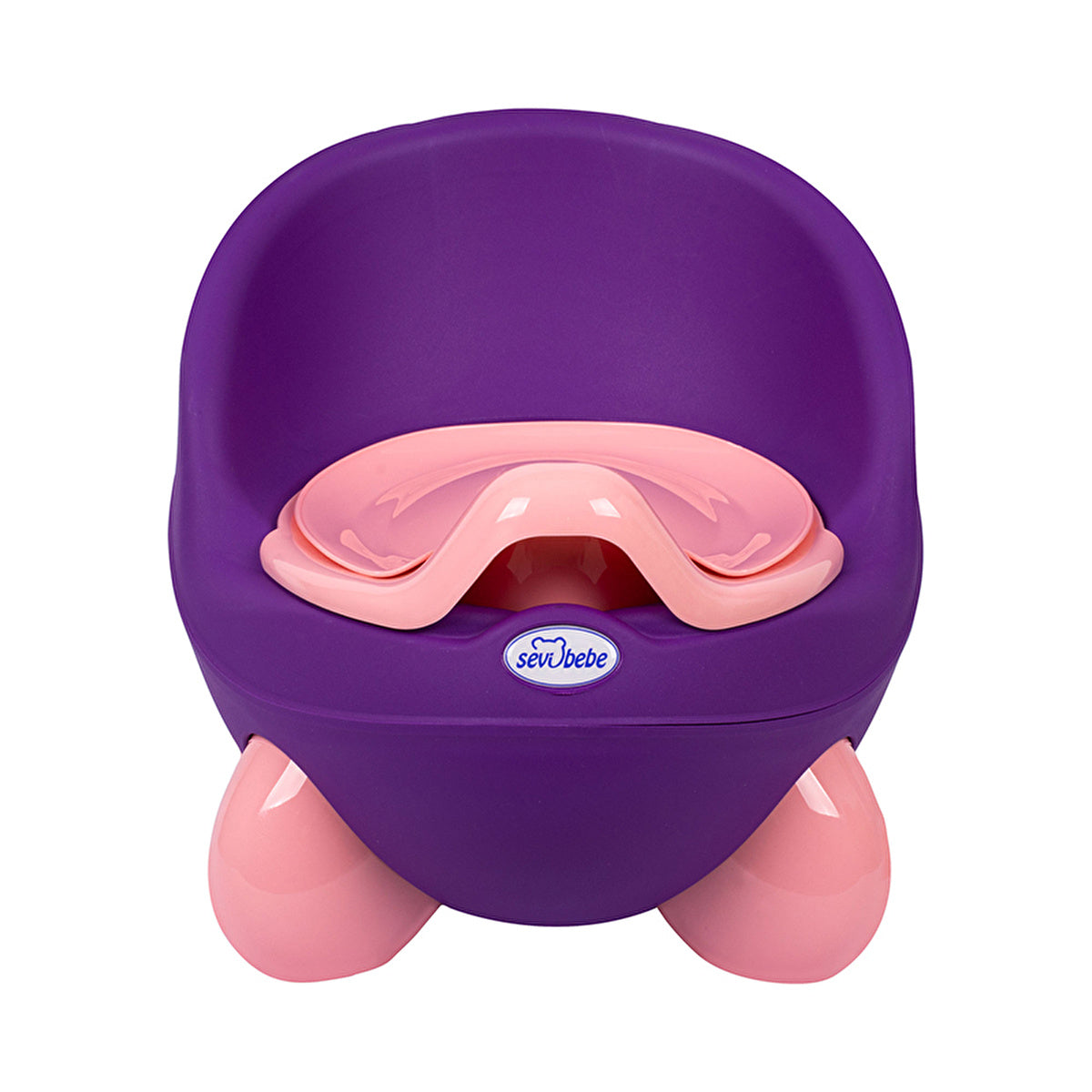 Cute Potty Trainer Purple - Non-Slip Base | Sevi Bebe - Image #5