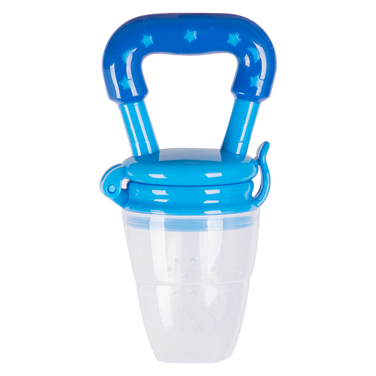 Silicone Fruit Feeder Teether - Blue | Safe for Babies - Image #1