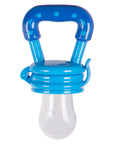 Silicone Fruit Feeder Teether - Blue | Safe for Babies - Image 