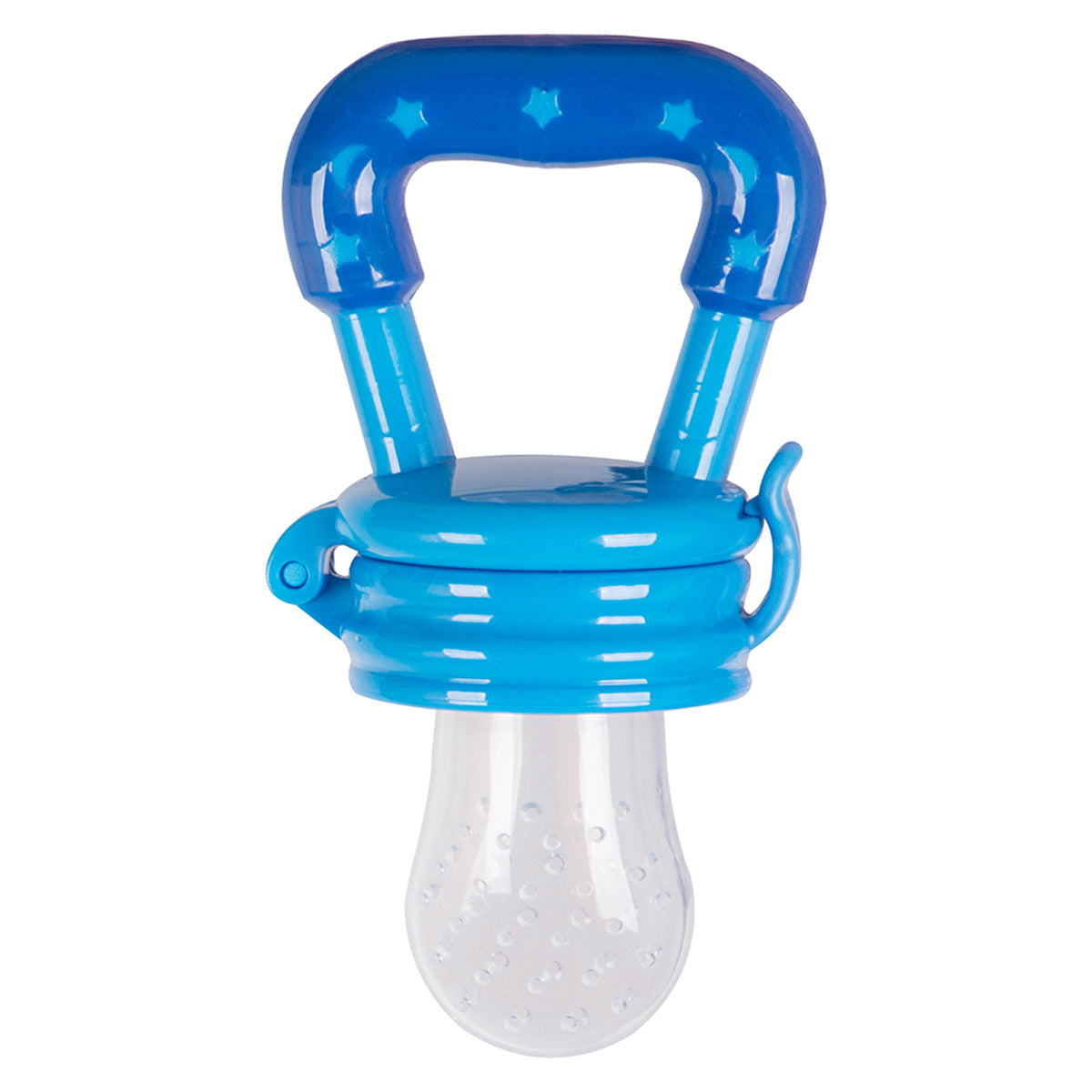 Silicone Fruit Feeder Teether - Blue | Safe for Babies - Image #3