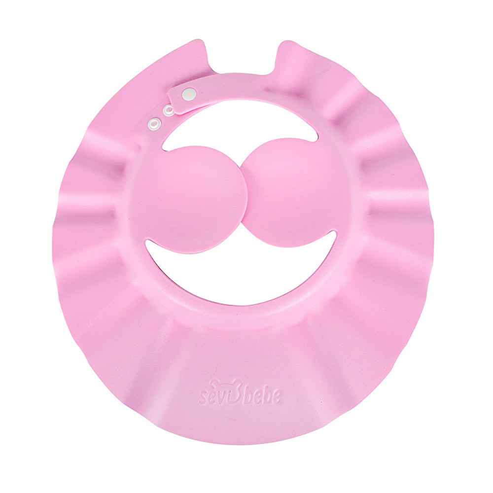 Baby Shampoo Shield - Pink | Comfort Bathing for Kids - Image #2