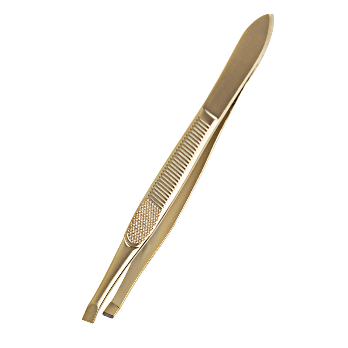 Nascita Gold Tweezers - Side Angled Design | Precision Beauty Tool - Image #2