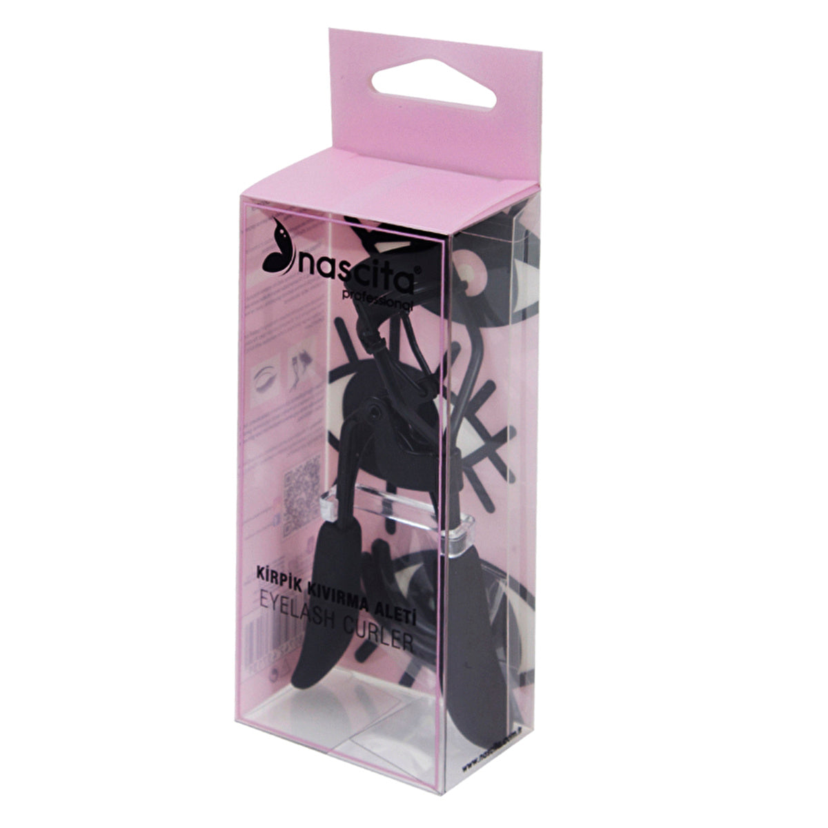 Nascita Black Pro Eyelash Curler | Professional Quality Beauty Tool