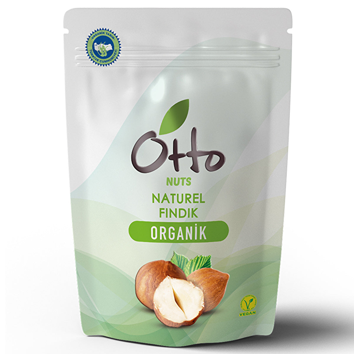 Otto Nuts Organic Raw Hazelnuts 150g - Natural Snack | Premium Quality