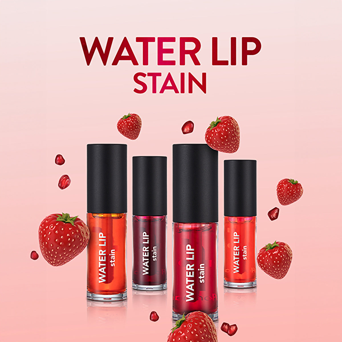 Flormar Water Lip Stain 004 Orange Juice - Matte Finish | Long-Lasting