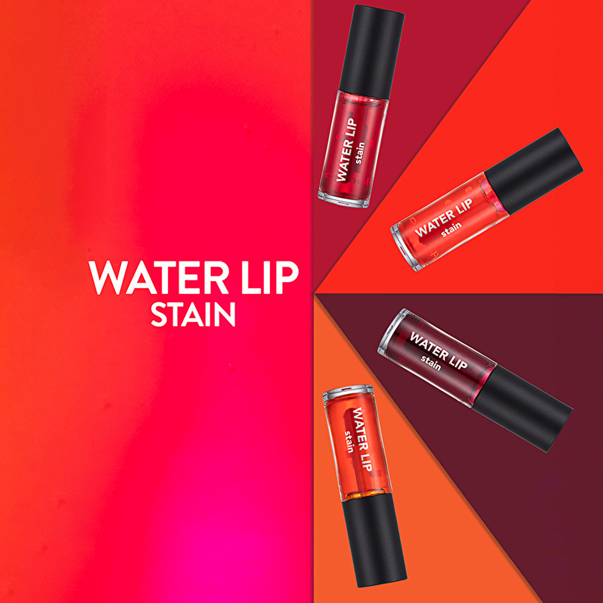 Flormar Water Lip Stain 004 Orange Juice - Matte Finish | Long-Lasting