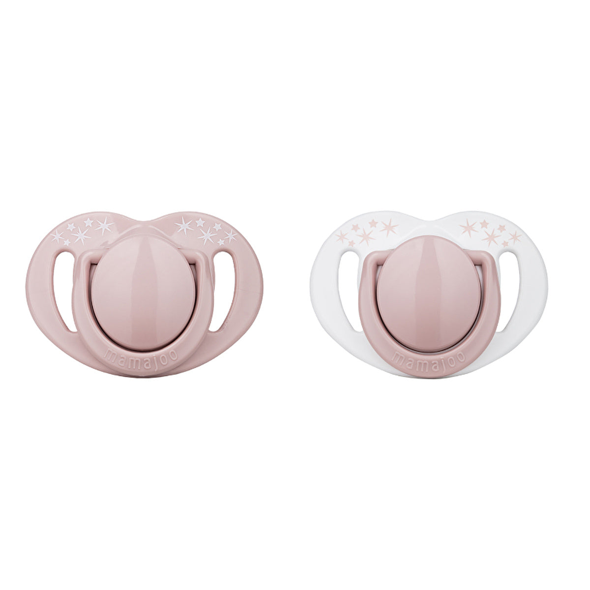 Mamajoo Sterilization & Storage Box - Powder Pink Orthodontic Pacifiers | 0 Months+