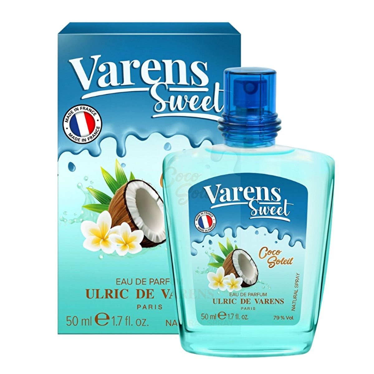 Ulric de Varens Sweet Coco Soleil Women's Perfume 1.7 oz | Exotic Floral - Image #1