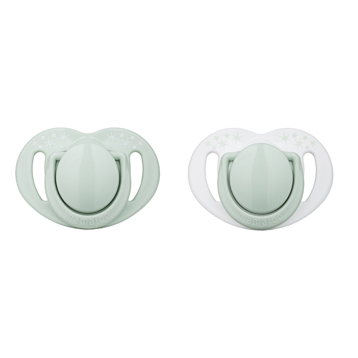 Mamajoo Sterilization & Storage Case Orthodontic Pacifiers - 0 Months+ | Powder Green - Image #6