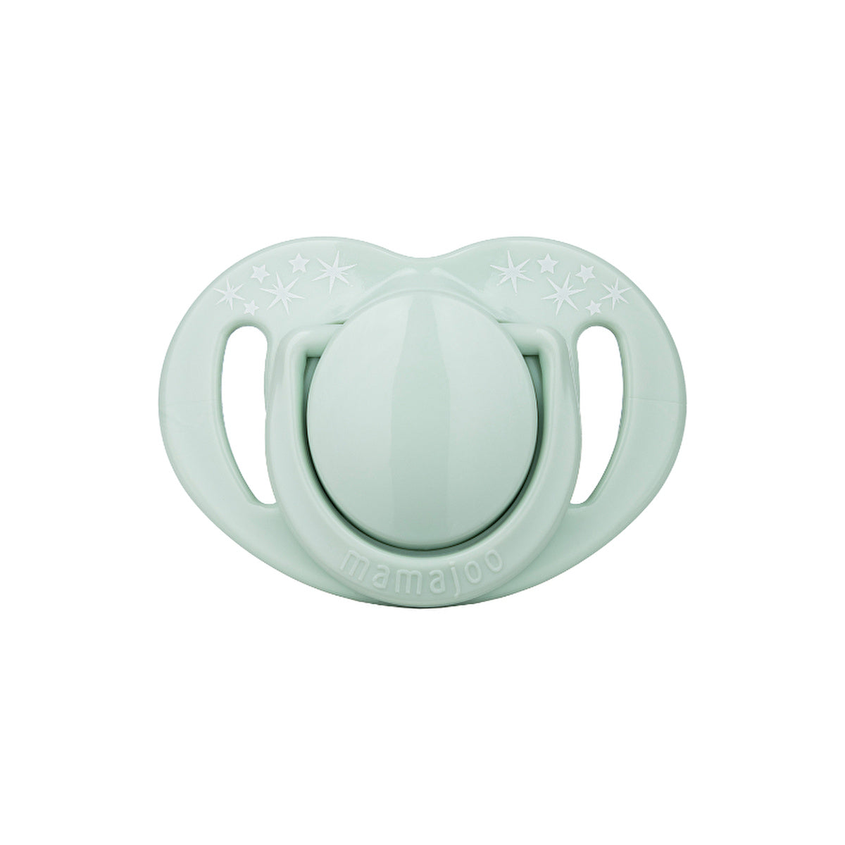 Mamajoo Sterilization & Storage Case Orthodontic Pacifiers - 0 Months+ | Powder Green - Image #1