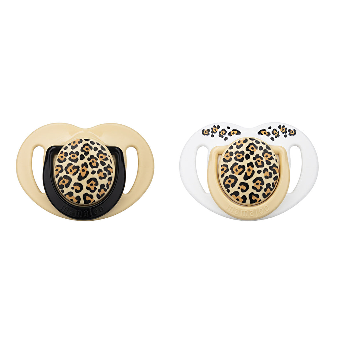 Mamajoo Sterilization Storage Box - Beige Leopard Orthodontic Pacifiers | 12+ Months - Image #2