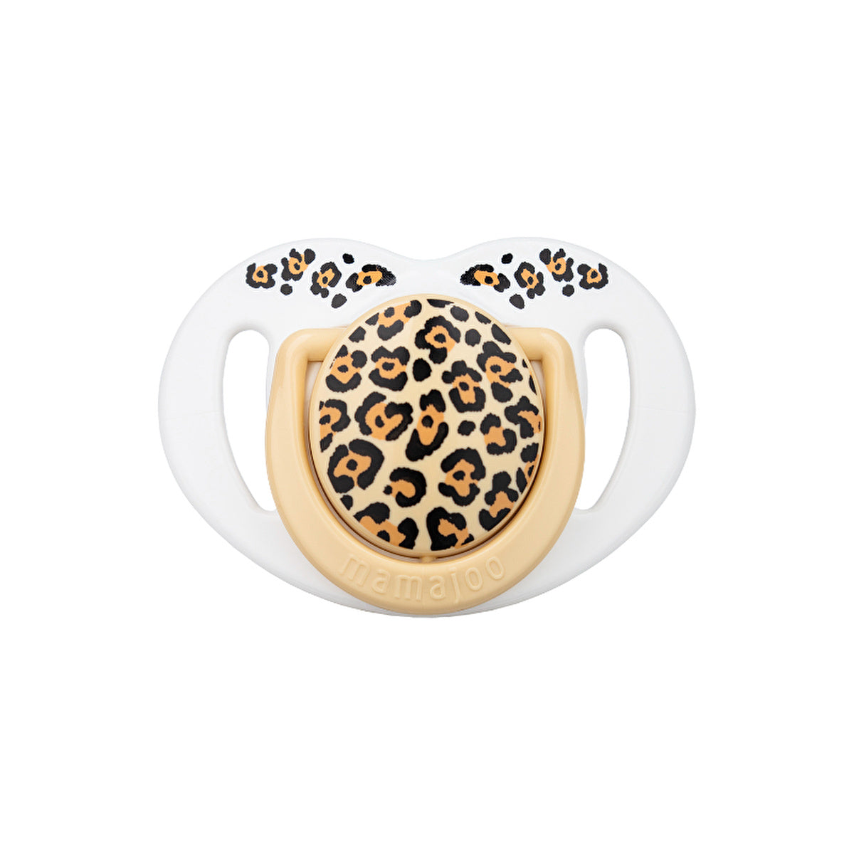 Mamajoo Sterilization Storage Box - Beige Leopard Orthodontic Pacifiers | 12+ Months - Image #1