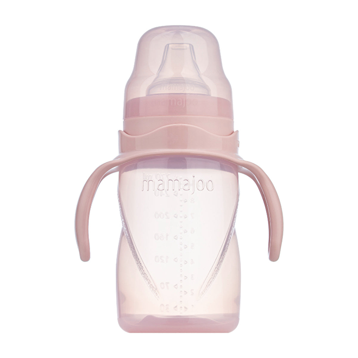 Mamajoo Training Cup with Handles Powder Pink - 9oz | Baby Care