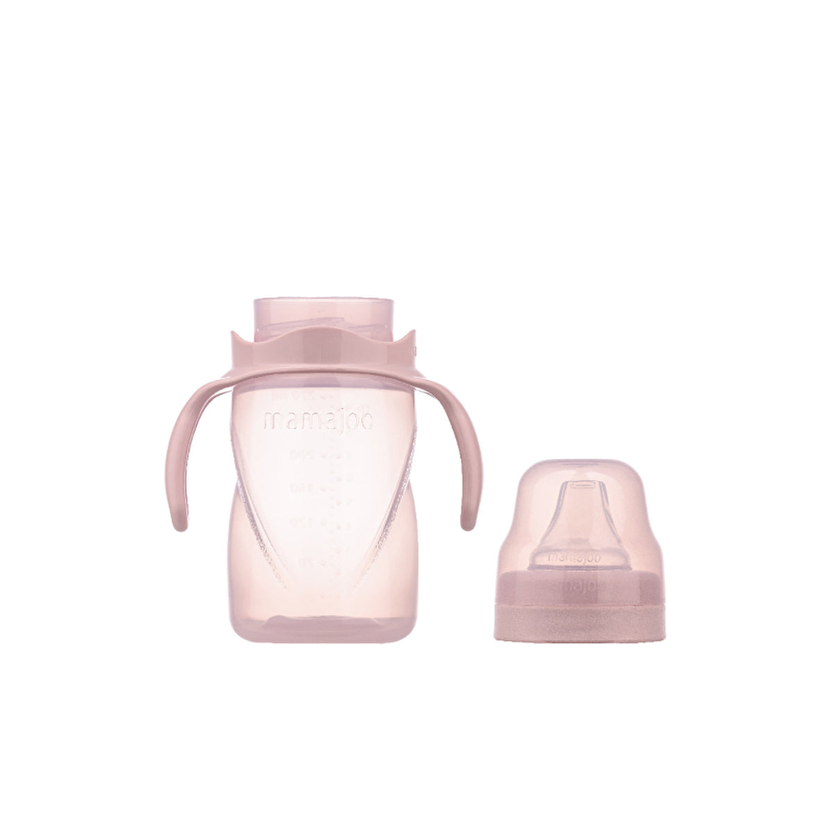 Mamajoo Training Cup with Handles Powder Pink - 9oz | Baby Care