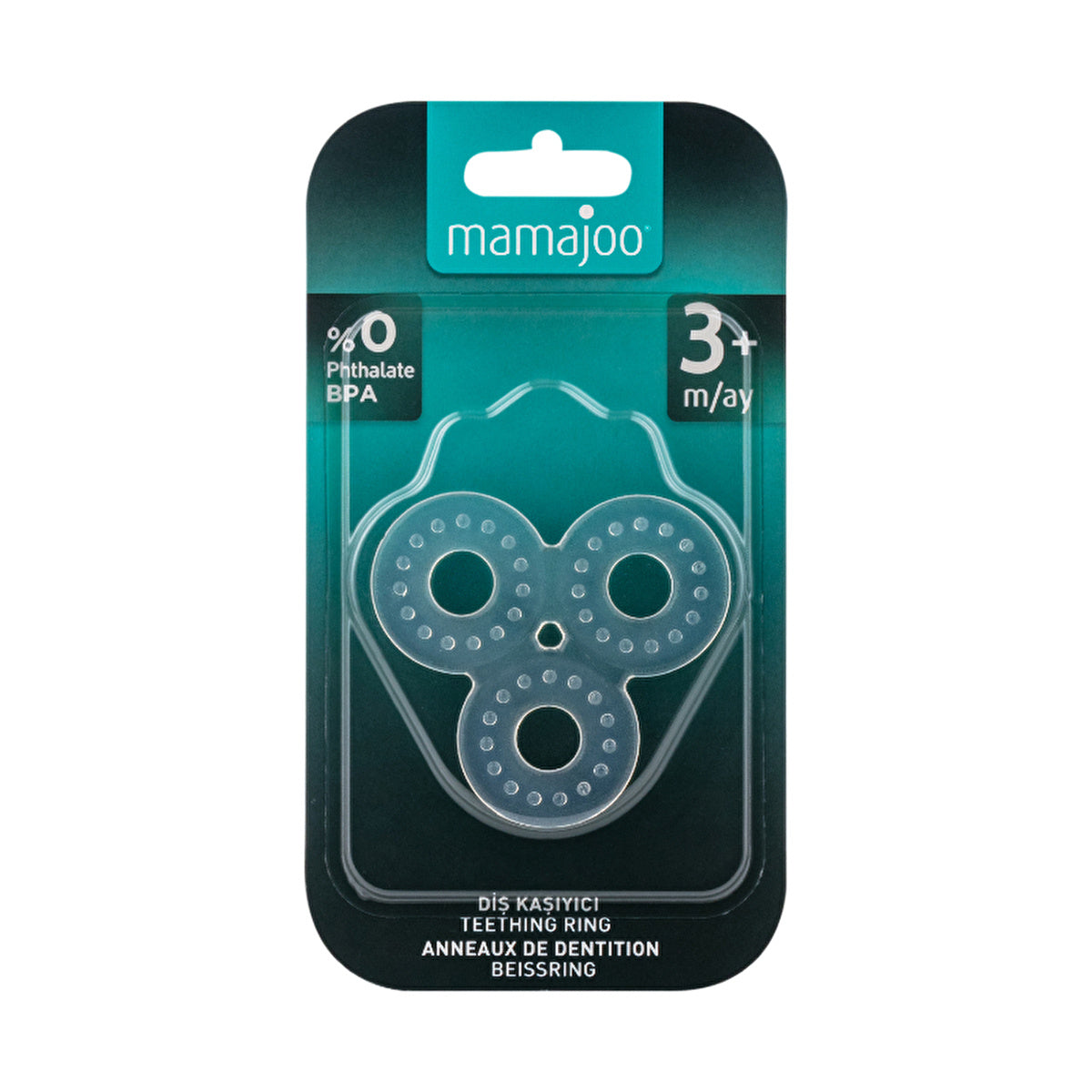 Mamajoo BPA Free Silicone Teething Toy - Soft and Safe | 1 Pack - Image #2