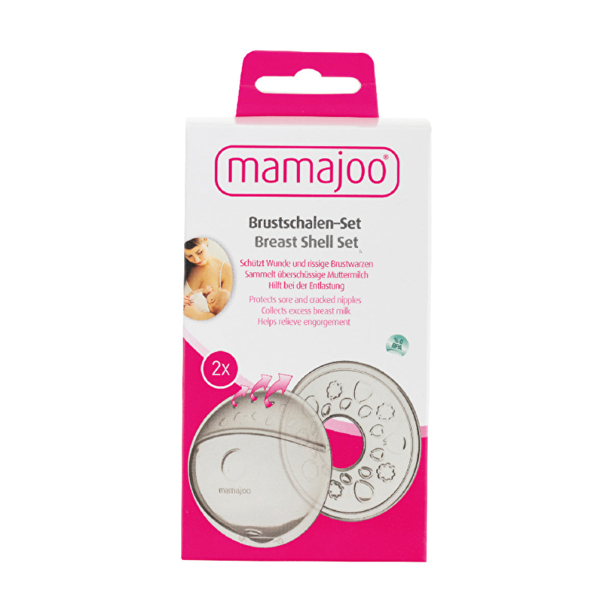 Mamajoo Breast Shield Set - Comfort and Protection for Nursing Moms