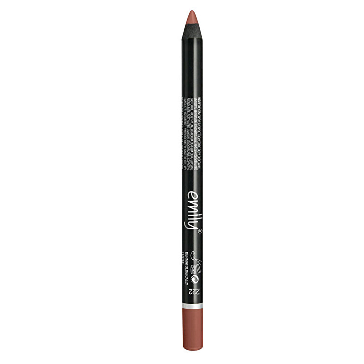 Emily Long Lasting Lip Pencil 222 - High Quality Formula | Rich Color