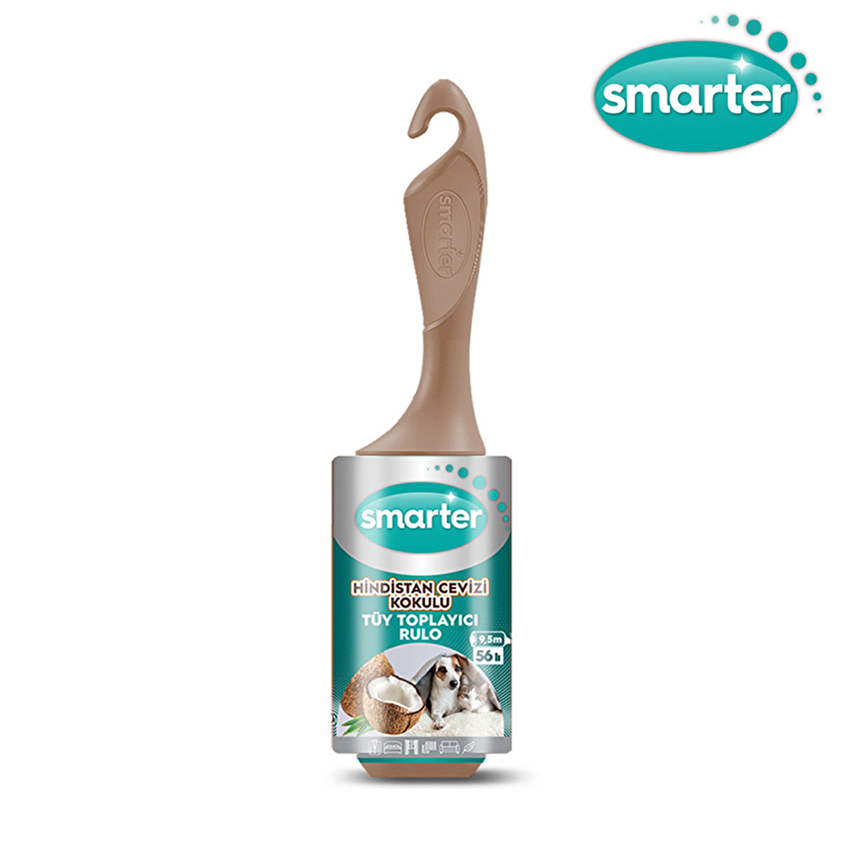 Smarter Pet Hair Removal Roller - Coconut Scented | Easy Clean - Image #2