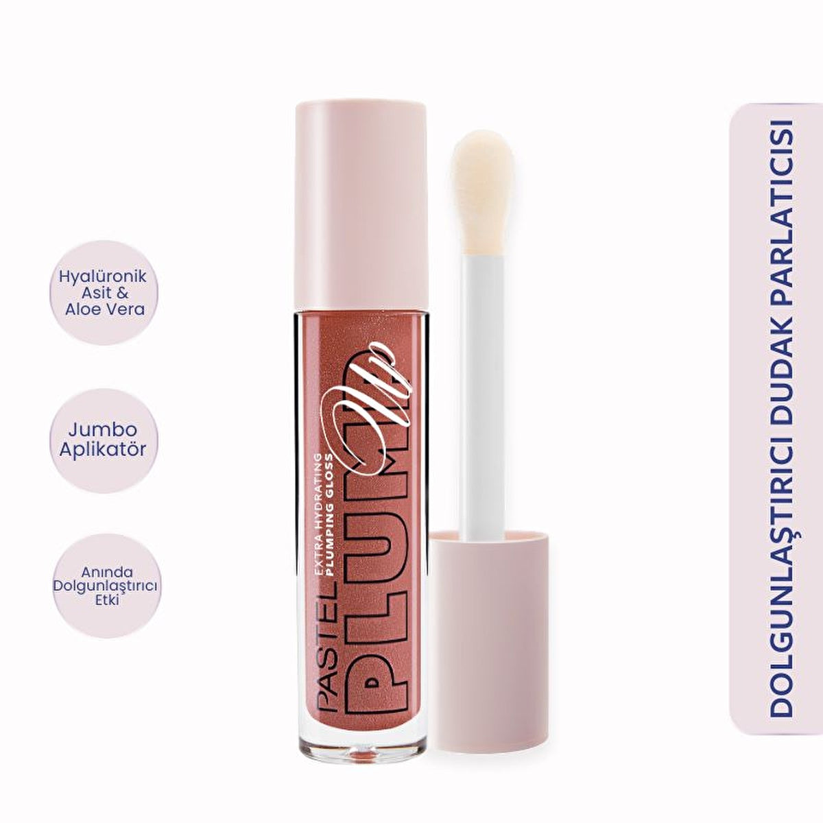 Pastel Plump Up Extra Hydrating Plumping Gloss 202 - Glossy Finish | 5.3ml