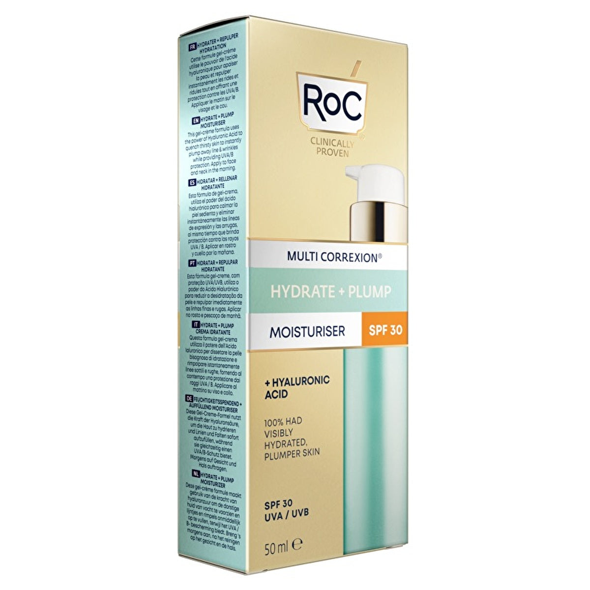 Roc Hydrating Moisturizer With SPF 30 - 1.7 Fl Oz | Daily Use