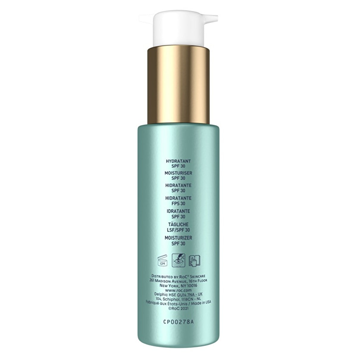 Roc Hydrating Moisturizer With SPF 30 - 1.7 Fl Oz | Daily Use