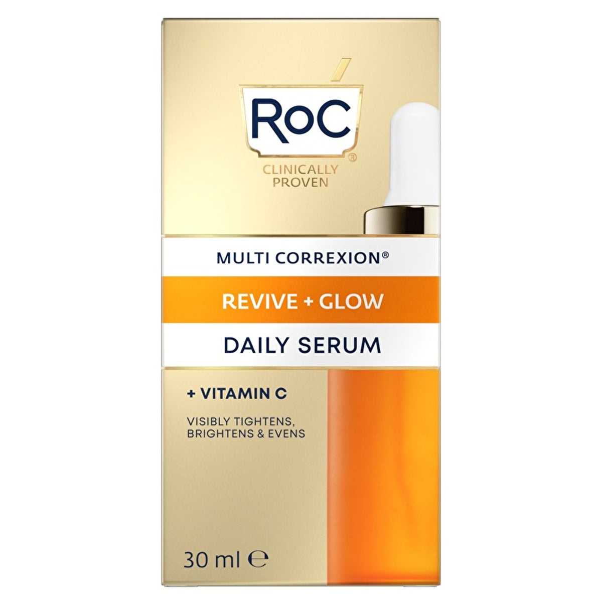 ROC Multi Correxion Face Brightening Serum 30ml - With Vitamin C - Image #5