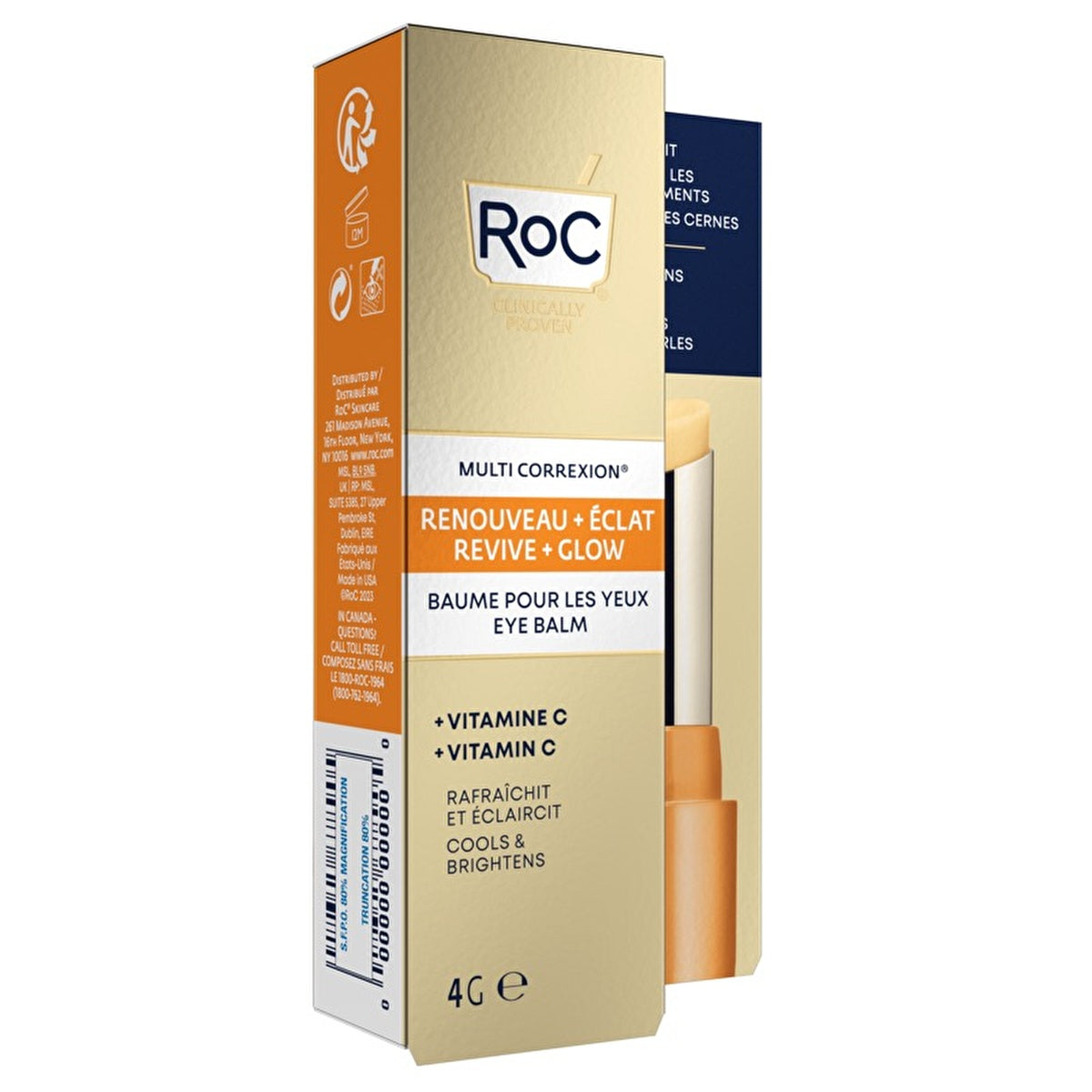 ROC Multi Correxion Brightening Eye Balm - Reduces Dark Circles | 0.5 oz - Image #4