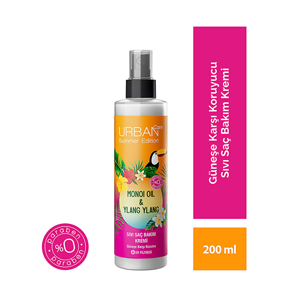 Urban Care Monoi Oil & Ylang Ylang After Sun Care - 200ml