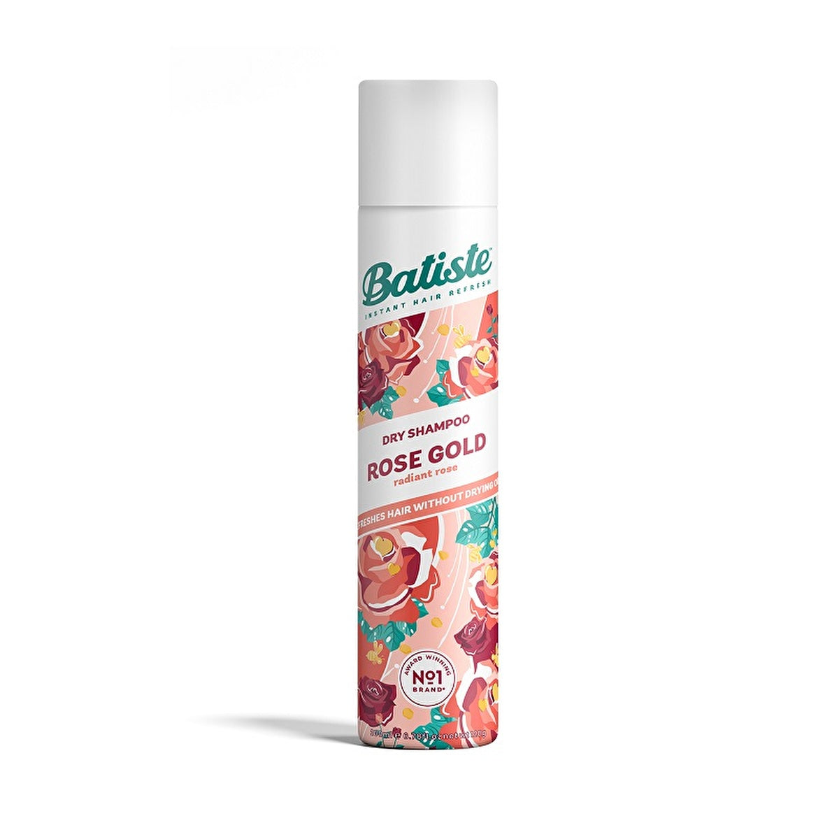 Batiste Dry Shampoo Rose Gold 200ml - Refreshing Fragrance | Award-Winning