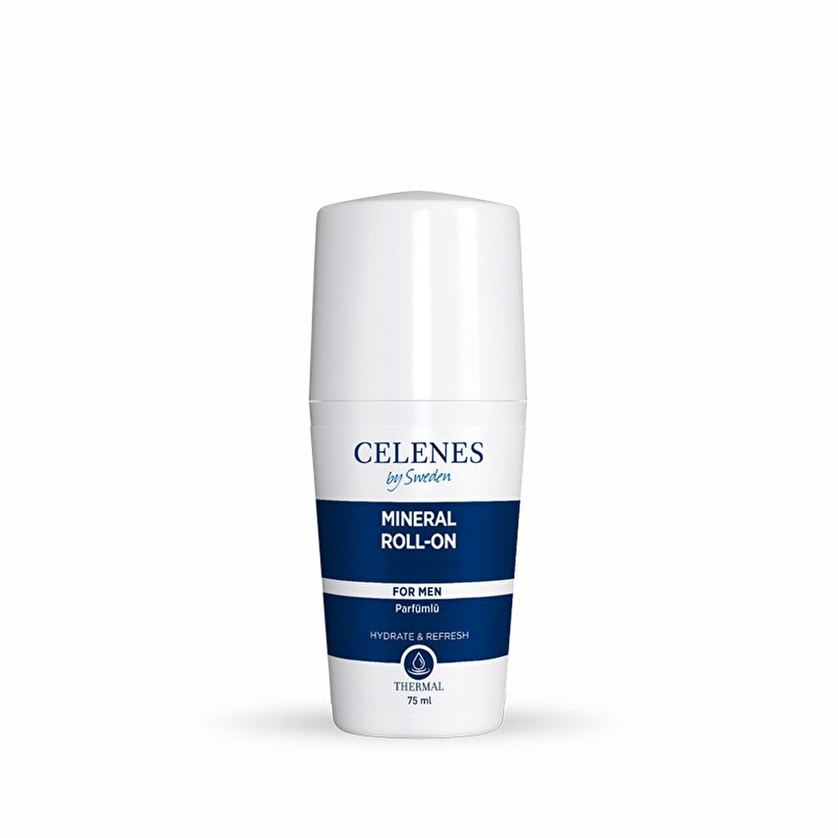 Celenes Thermal Roll-On Men's Deodorant 75ml - Fresh & Clean | Sweden