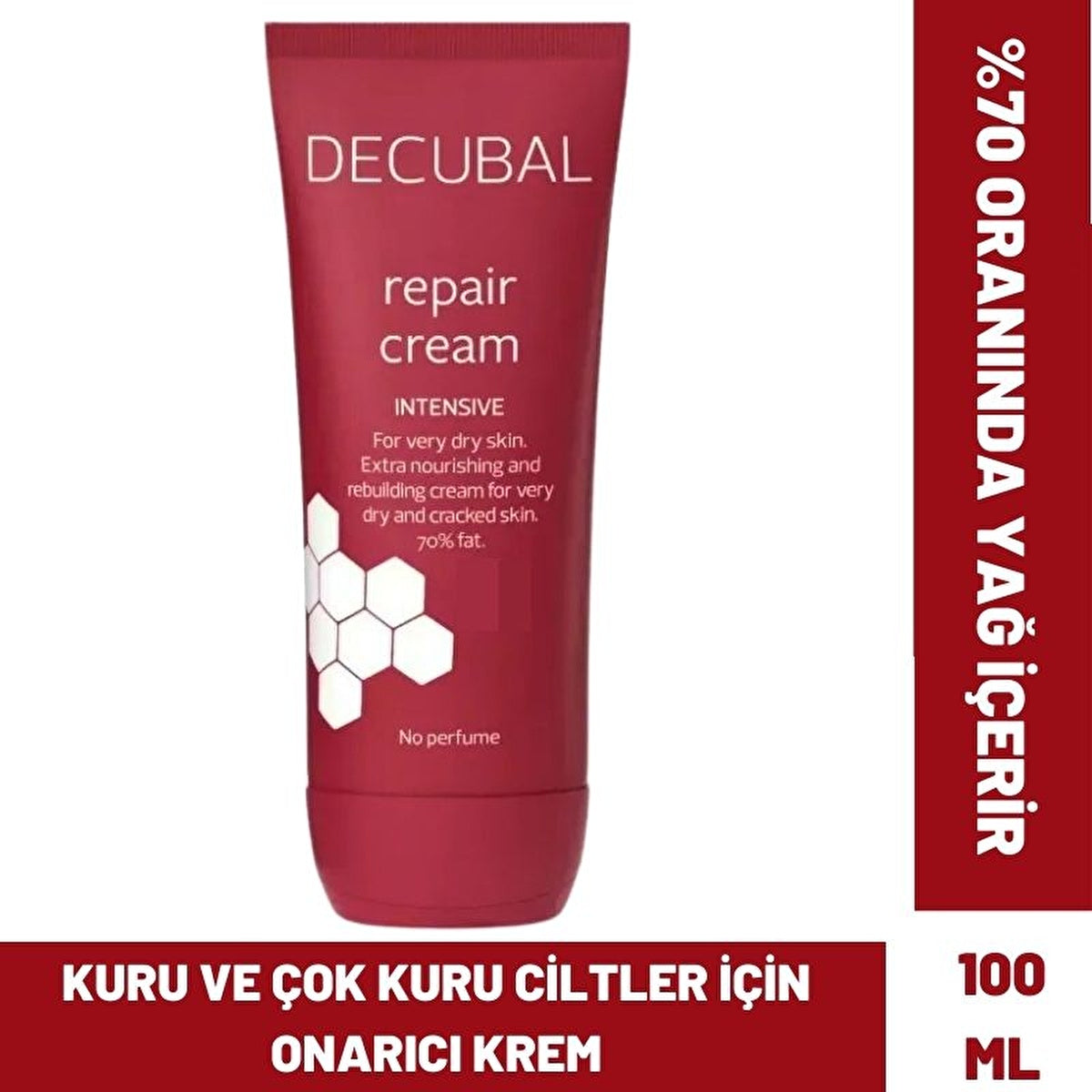 Decubal Extra Nourishing Repair Cream 3.4oz - For Very Dry Skin - Image #4