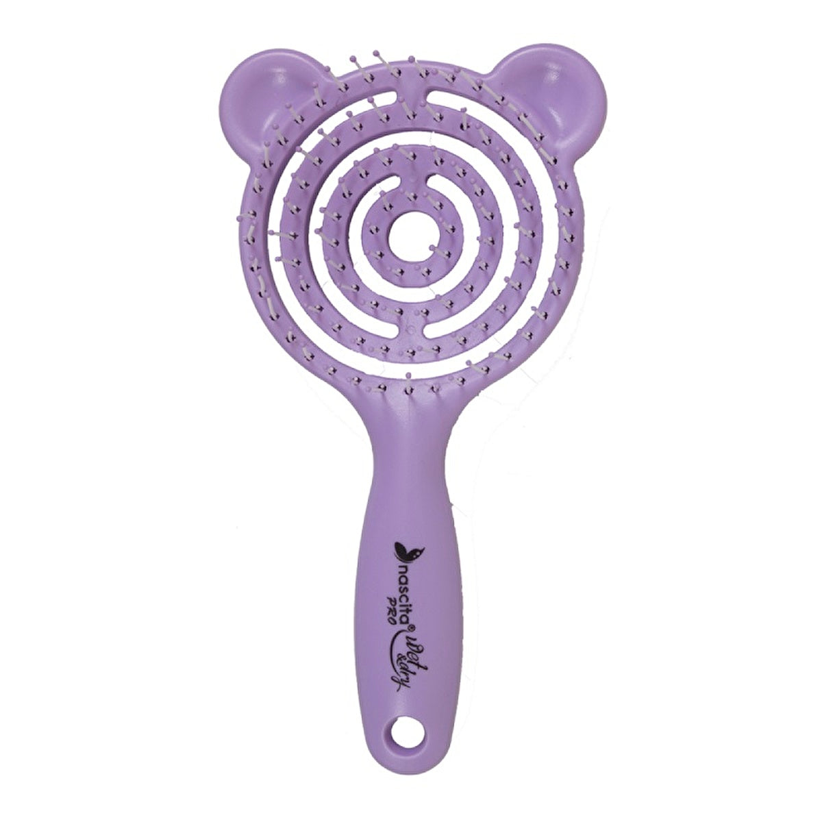 Nascita 3D Kids Hair Brush - Purple | Ergonomic Design