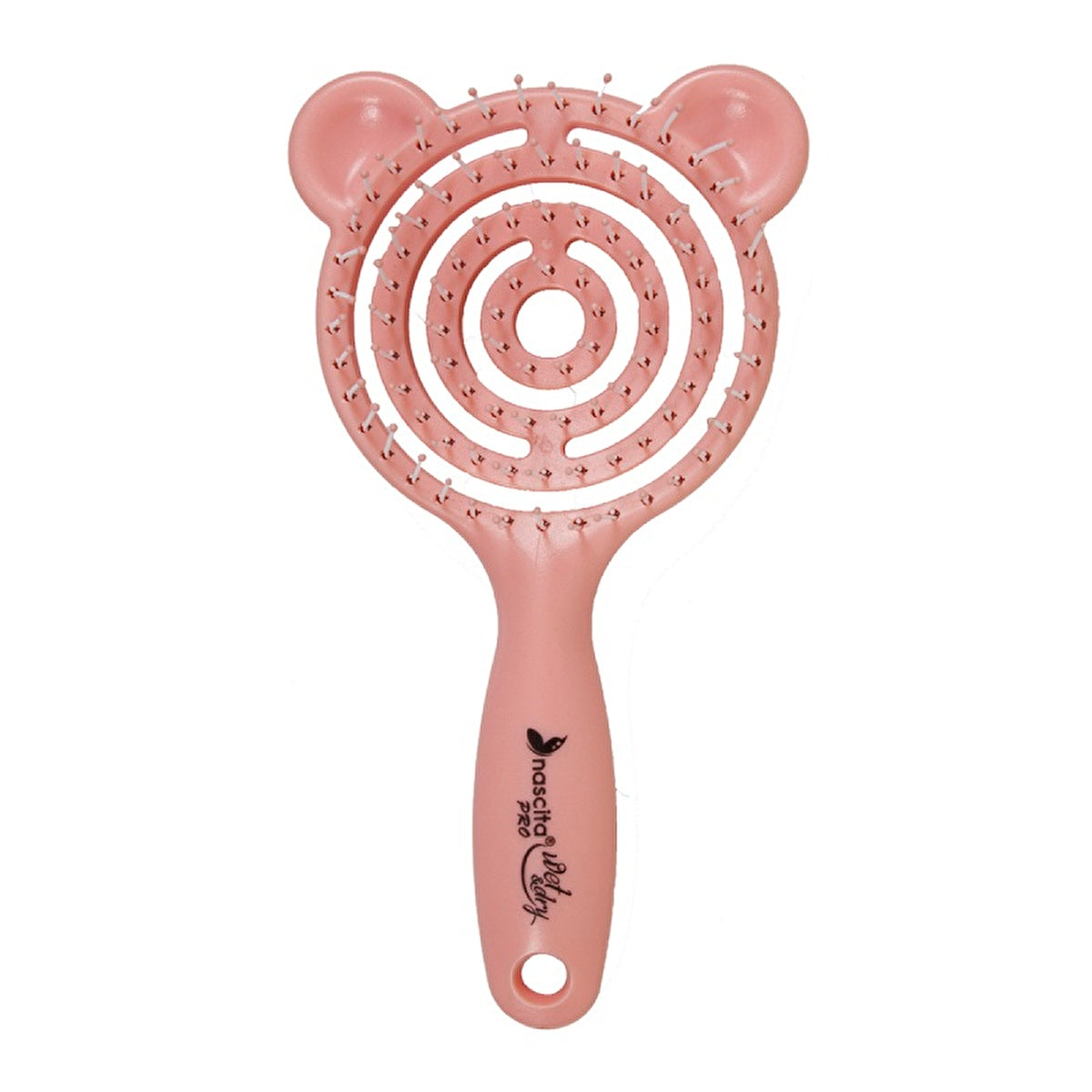 Nascita 3D Kids Hair Brush - Ergonomic Design | Orange - Image #1