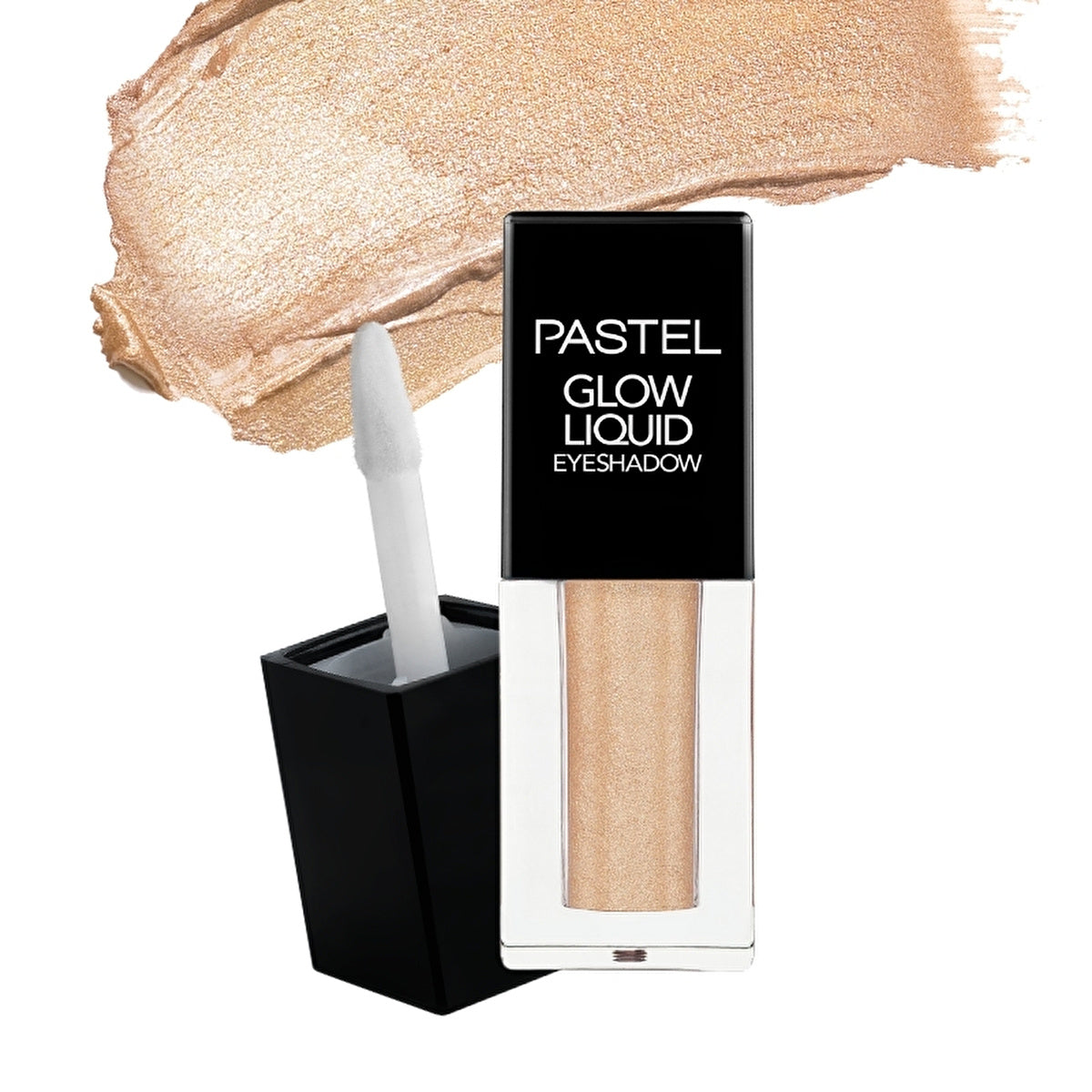 Pastel Glow Liquid Eyeshadow 225 Champagne - Long-Lasting Formula | Vegan - Image #2