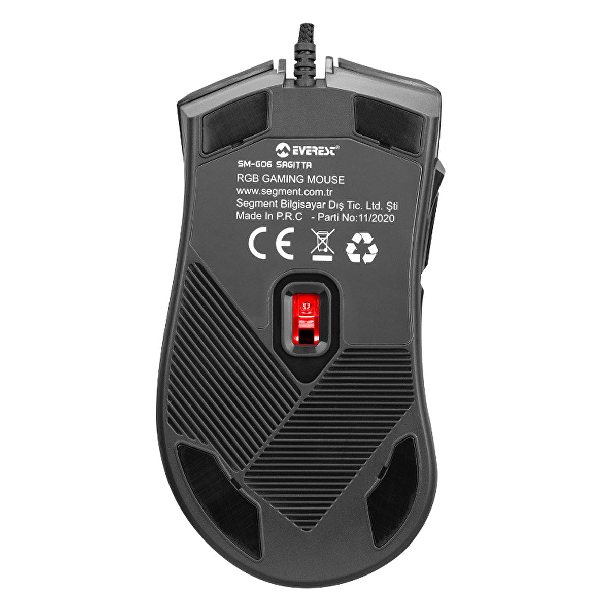 Everest USB Gaming Mouse SM-G06 SAGITTA - 6400 DPI | RGB