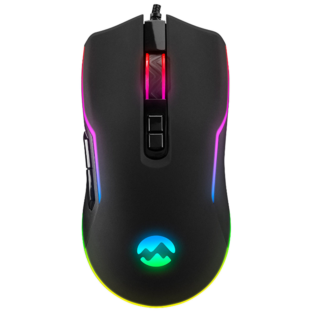 Everest USB Black Gaming Mouse SM-G14 Dusk - RGB LED Lighting